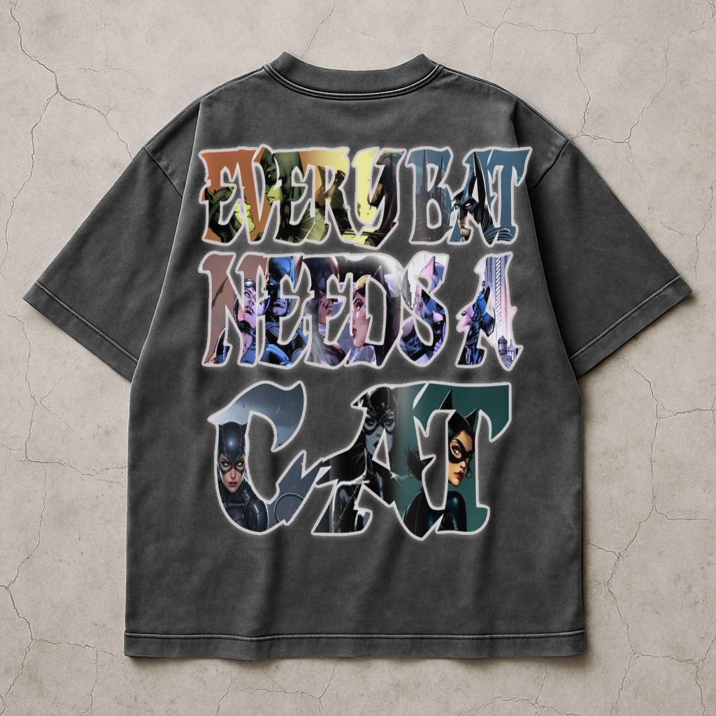 Bat-Cat Love T-shirt