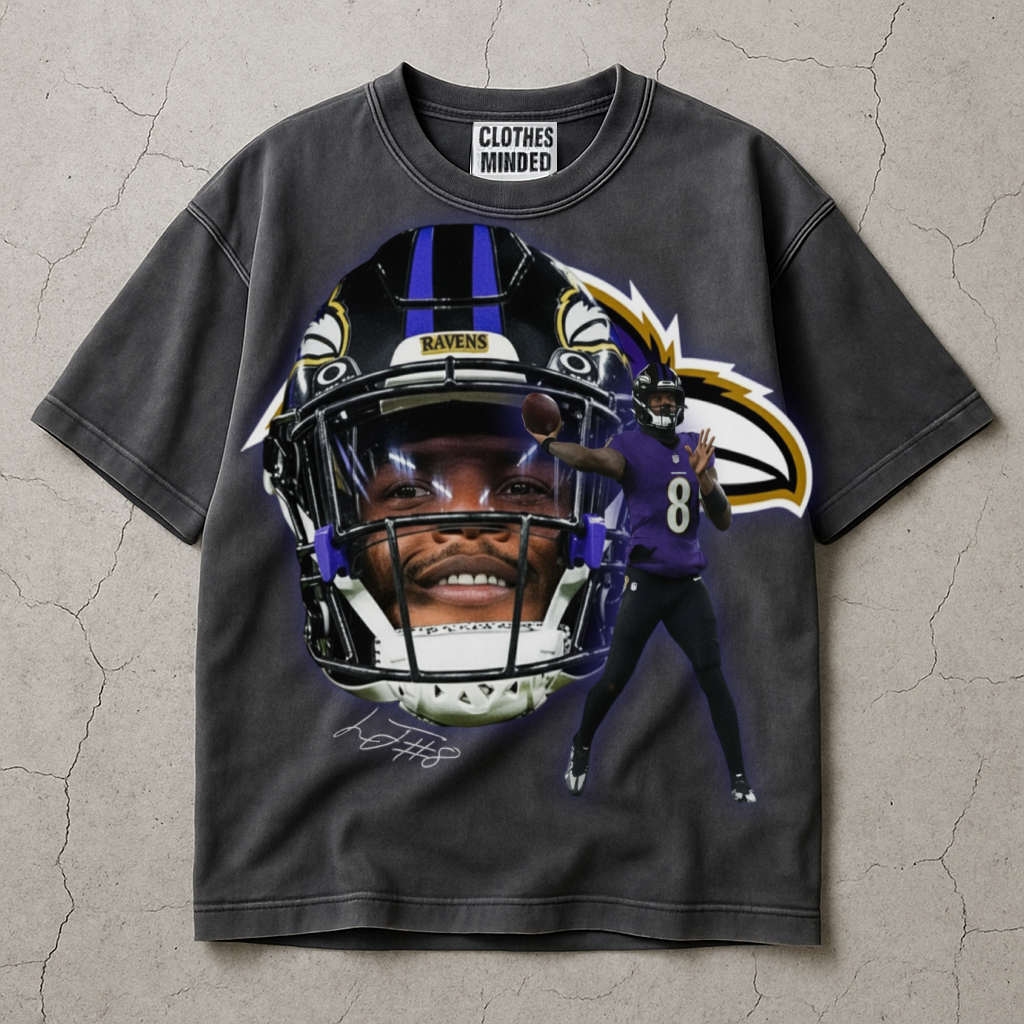 Lamar Helmet T-Shirt
