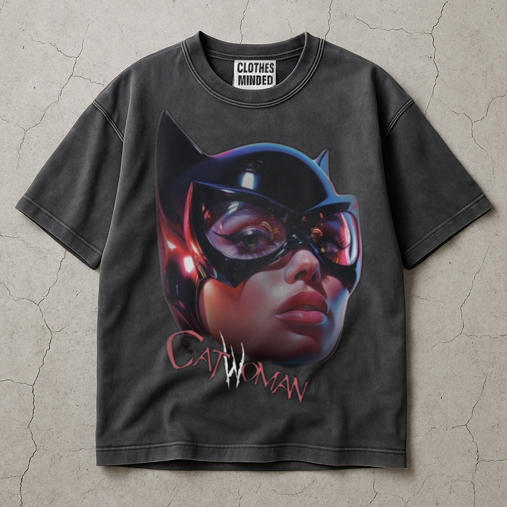 Catwoman Big Face T-Shirt