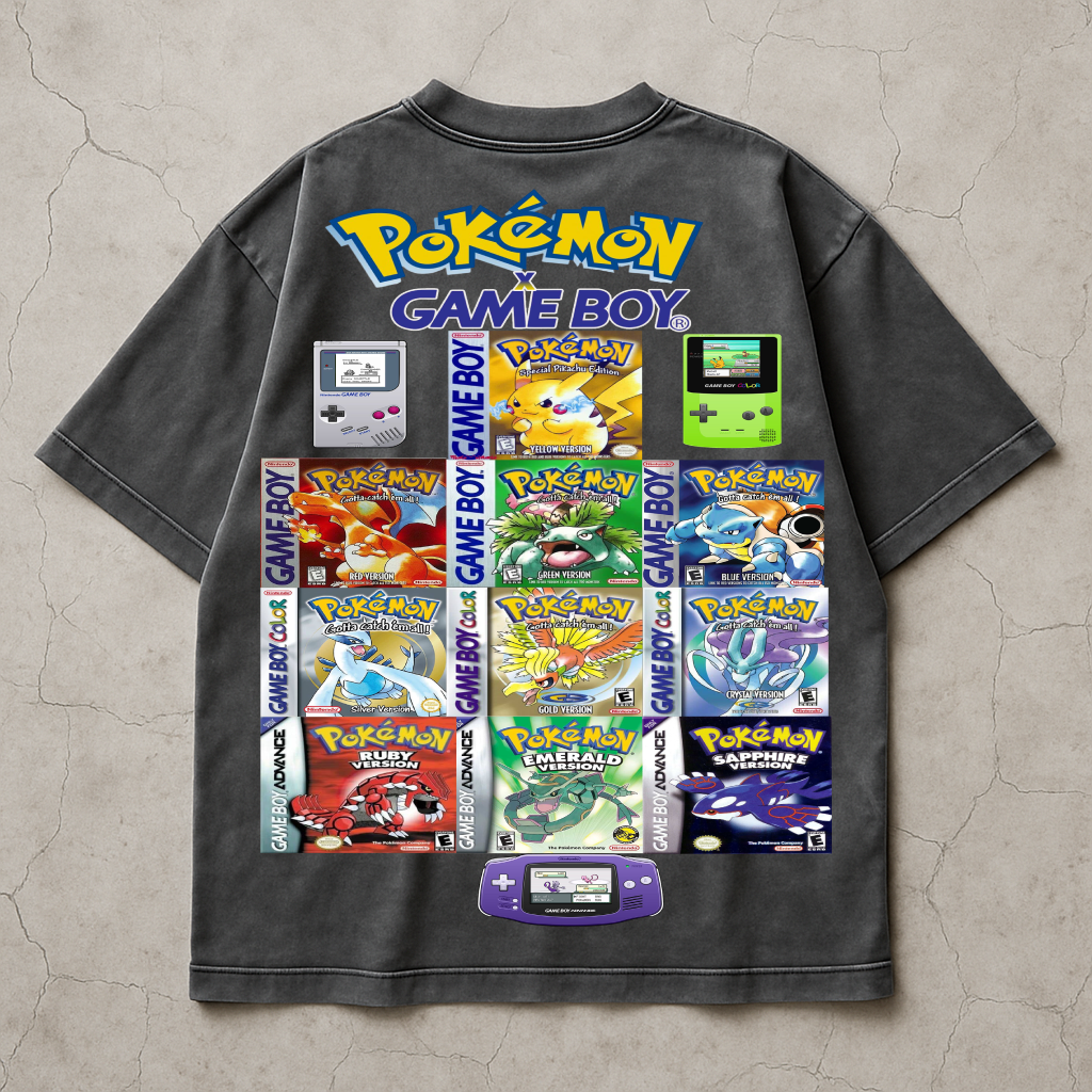 Pokemon x Gameboy TShirt