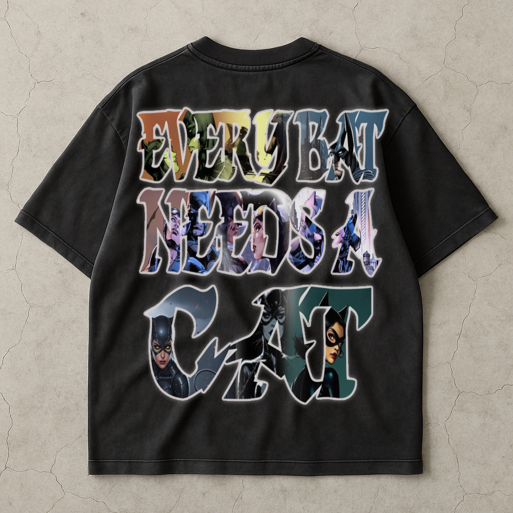 Bat-Cat Love T-shirt