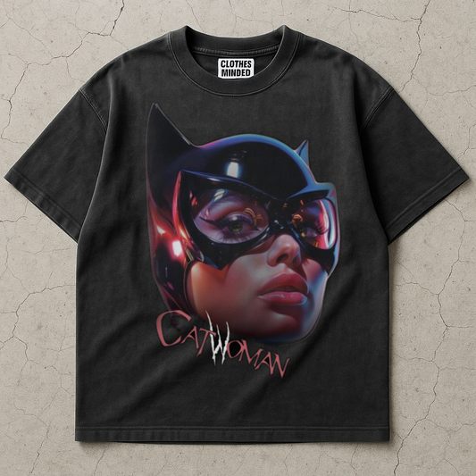 Catwoman Big Face T-Shirt