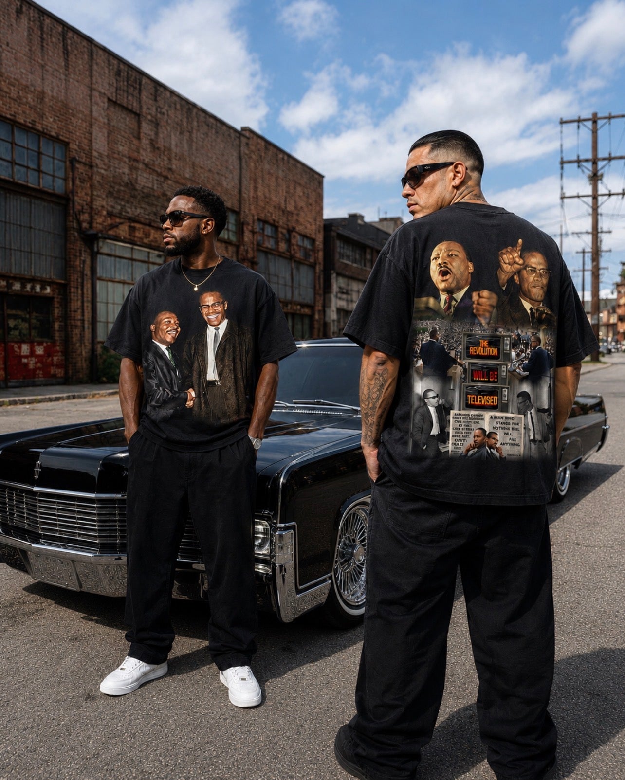 Martin & Malcolm T-Shirt