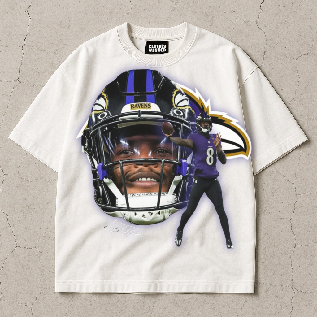 Lamar Helmet T-Shirt