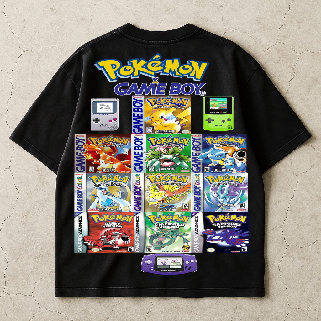 Pokemon x Gameboy TShirt