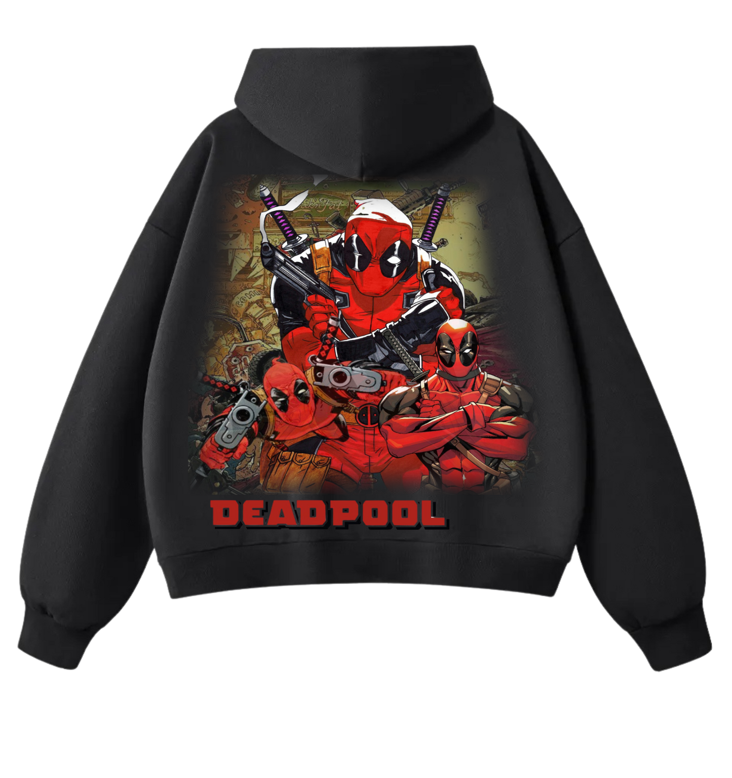 Deadpool Oversized Hoodie