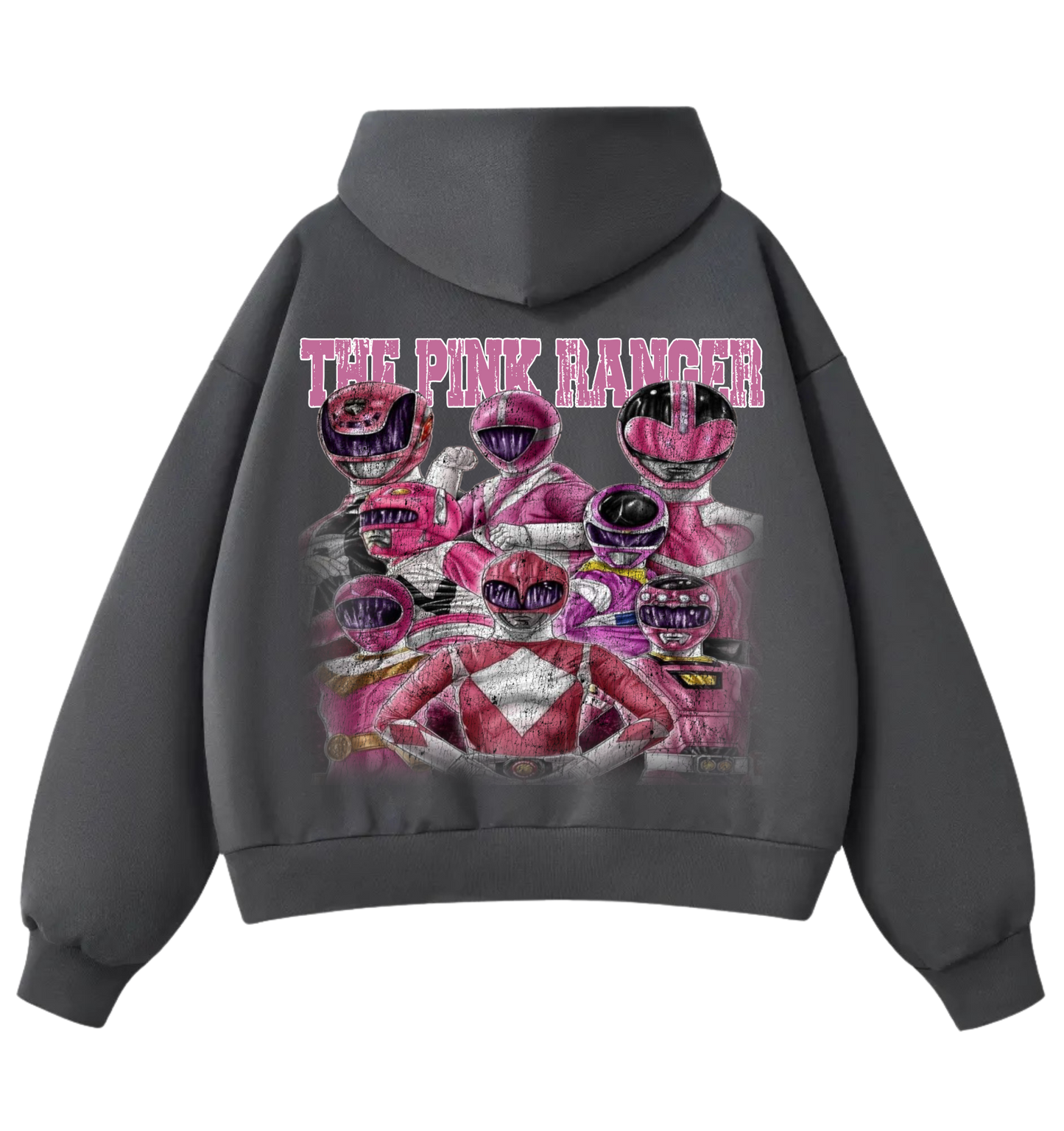 Pink Ranger oversized Hoodie