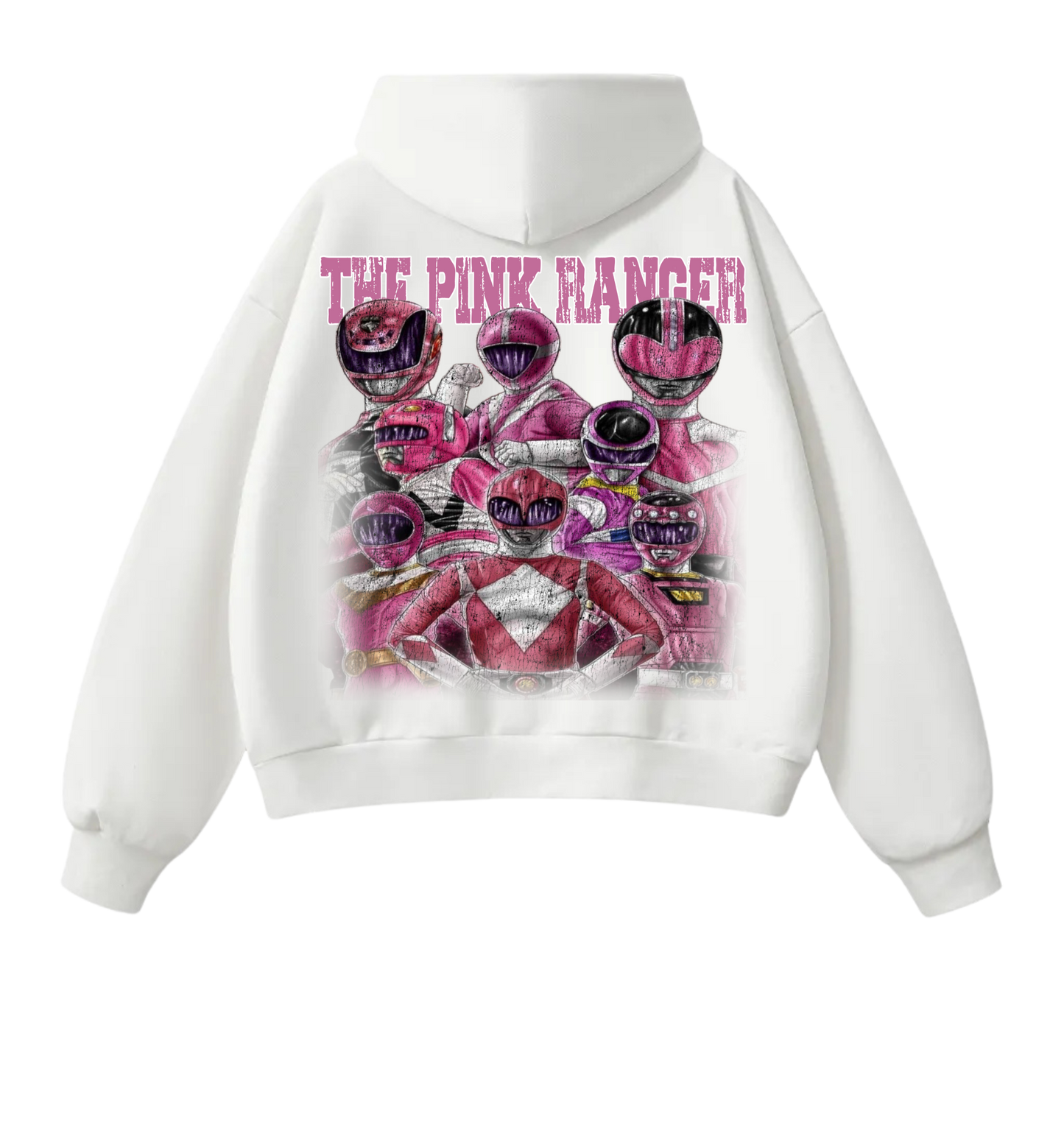 Pink Ranger oversized Hoodie