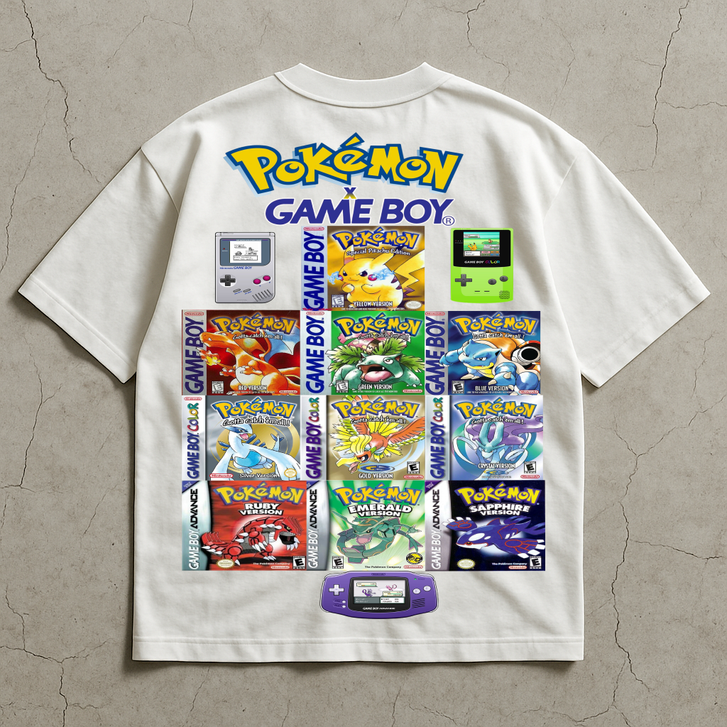 Pokemon x Gameboy TShirt