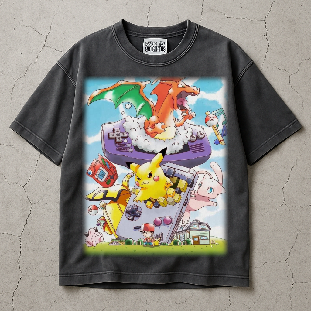 Pokemon x Gameboy TShirt